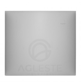 Placa Cega 4x4 - Pial Plus + Cinza 